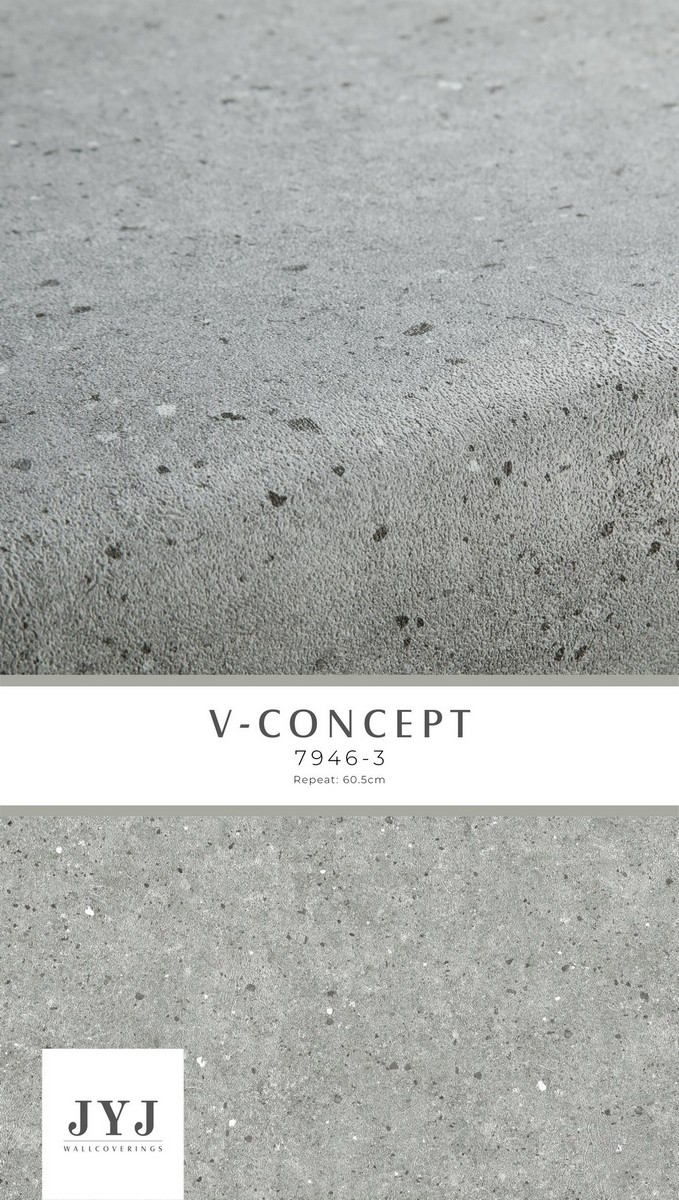 Giấy dán tường giả đá terrazzo Vconcept 7946-3